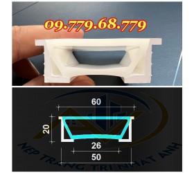 DÂY SILICON UỐN CONG CHẠY LED 50X20MM